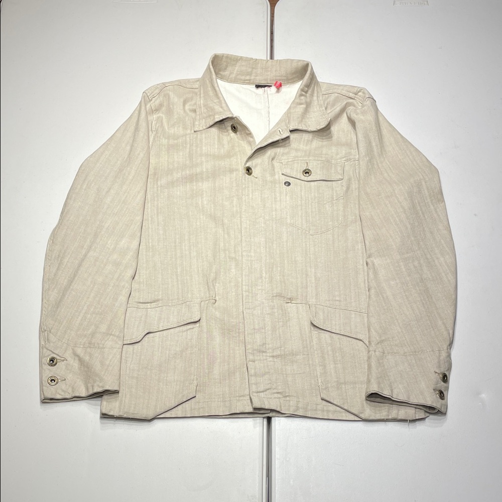 Parasuco Light Tan Men's size XL (slim) Chore Coat